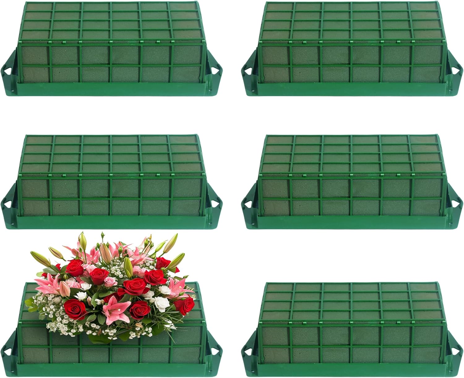 Ruizhihu 6PCS Floral Foam Cage for Stunning Arrangements