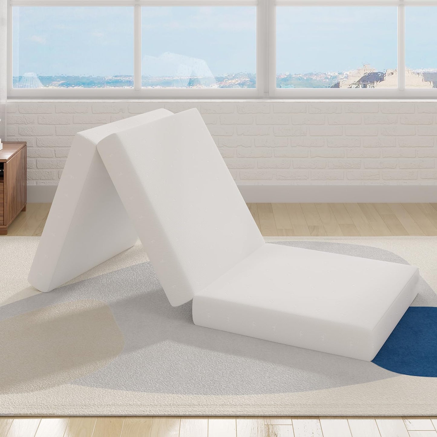 Avenco Tri-fold Mattress - 4 Inch Portable Floor Mattress