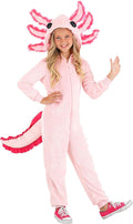 Adorable Axolotl Costume for Kids | Sea Creature Jumpsuit