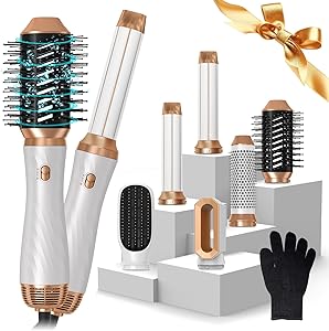 6 in 1 Hair Dryer Brush for Effortless Styling and Volume