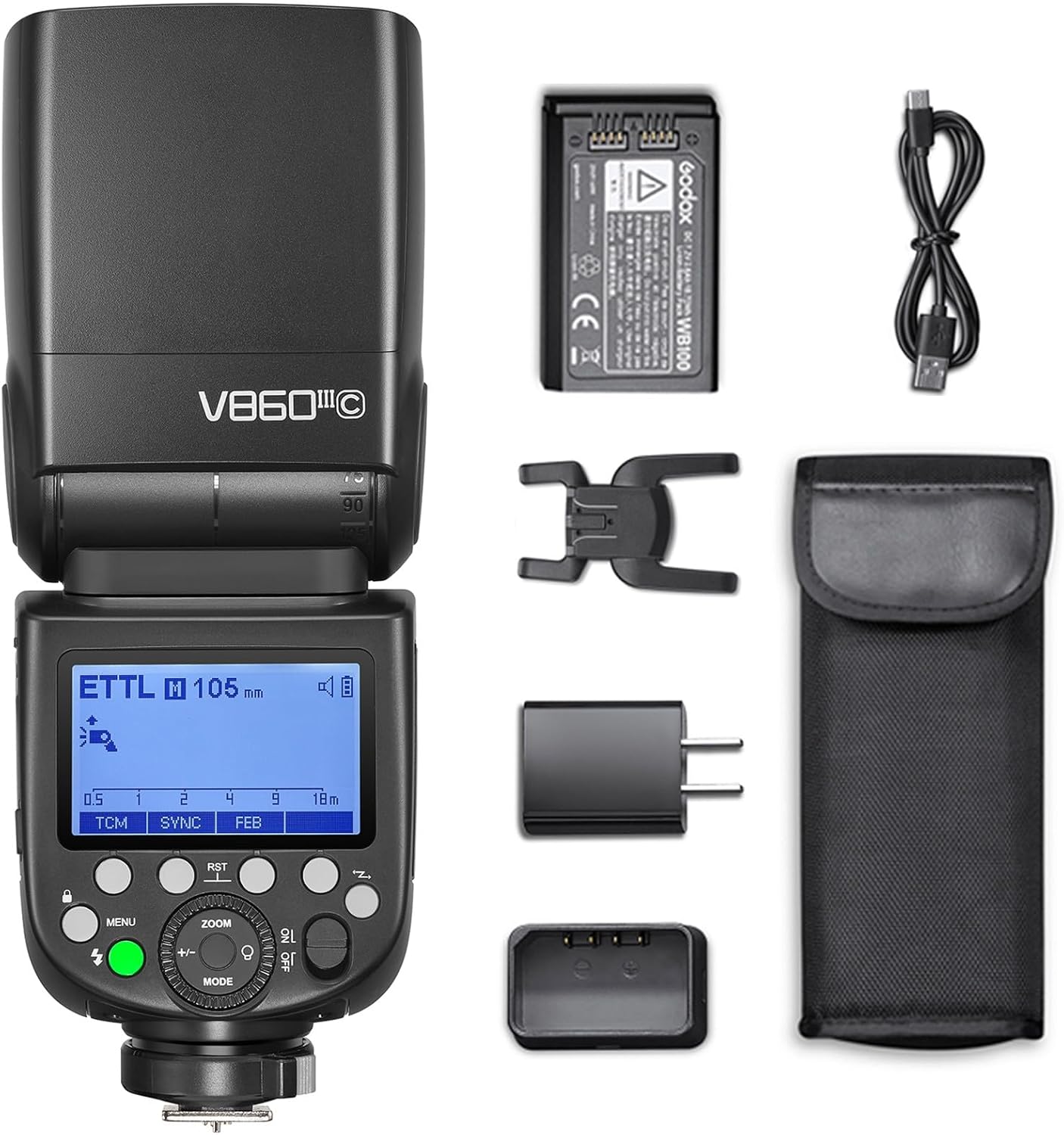 Godox V860III-C Flash Speedlite for Canon with Enhanced Features