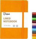 Lined Journal Notebook 160 Pages Hardcover - Thick 100 gsm Paper