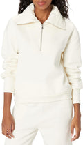 The Drop Hayley Half Zip Fleece Sweatshirt - Cozy Everyday Layer
