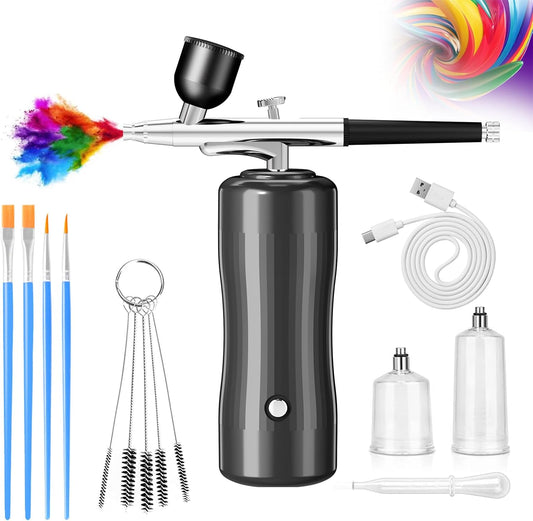 Portable Dual Action Cordless Airbrush Gun