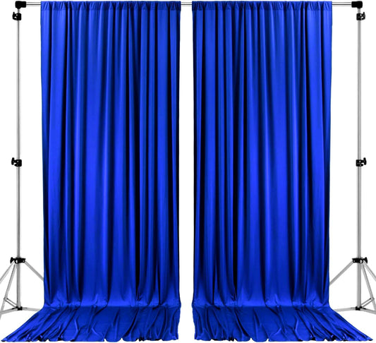 10ft x 8ft IFR Polyester Backdrop Drapes for Events and Parties