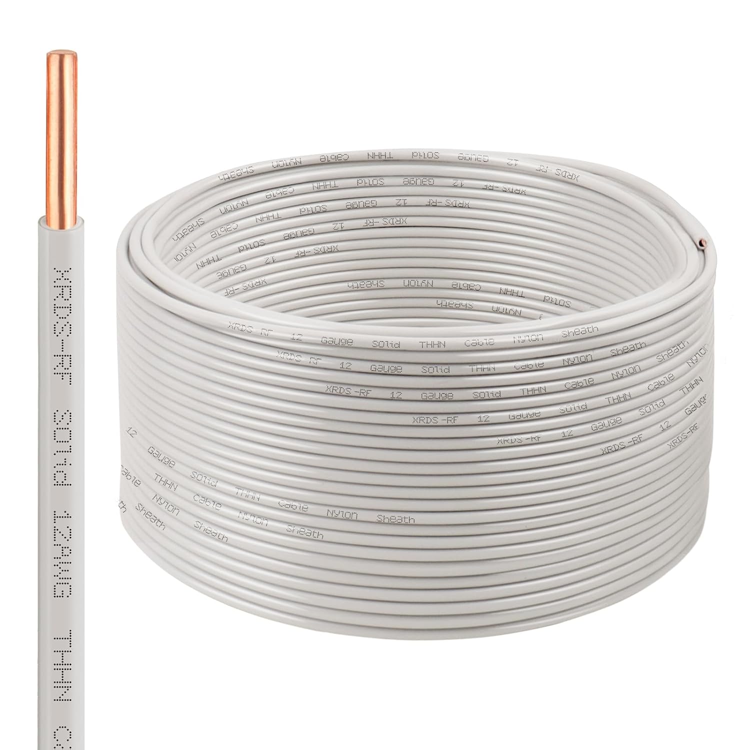 12AWG THHN Wire 200FT for Heavy-Duty Residential and Industrial Use