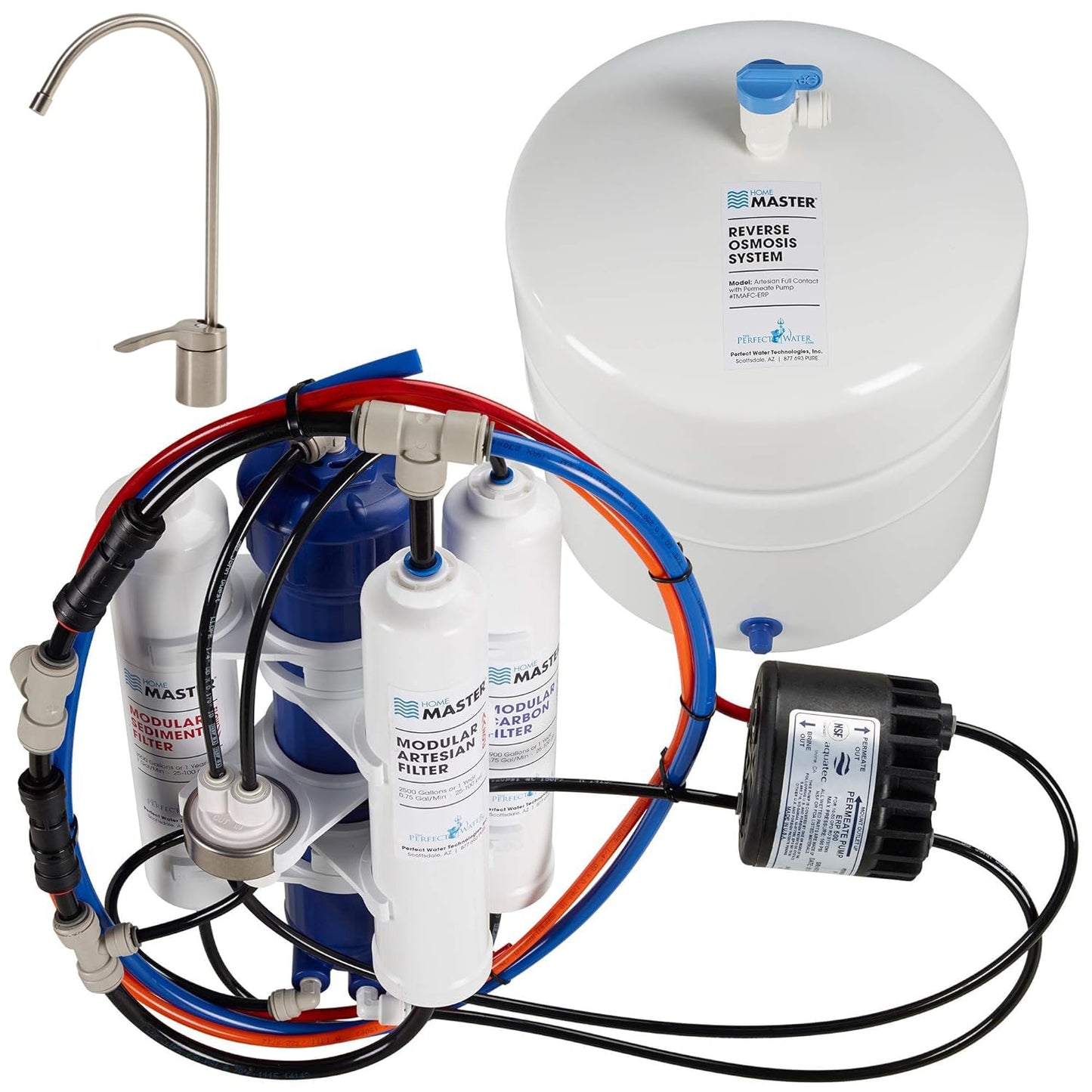 Home Master TMAFC-ERP Artesian Full Contact RO System Review