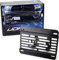 No Drill Front Grille Mesh Mount License Plate Relocator Kit - Clean