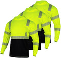 Hi Vis Long Sleeve Safety Shirt with Hood - ANSI Class 3 FONIRRA