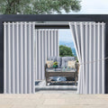 Outdoor Indoor Curtains W105 x L108 for Patio - Weather Resistant