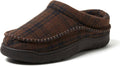 Dearfoams Men's Thompson Memory Foam Indoor/Outdoor Clog Slipper