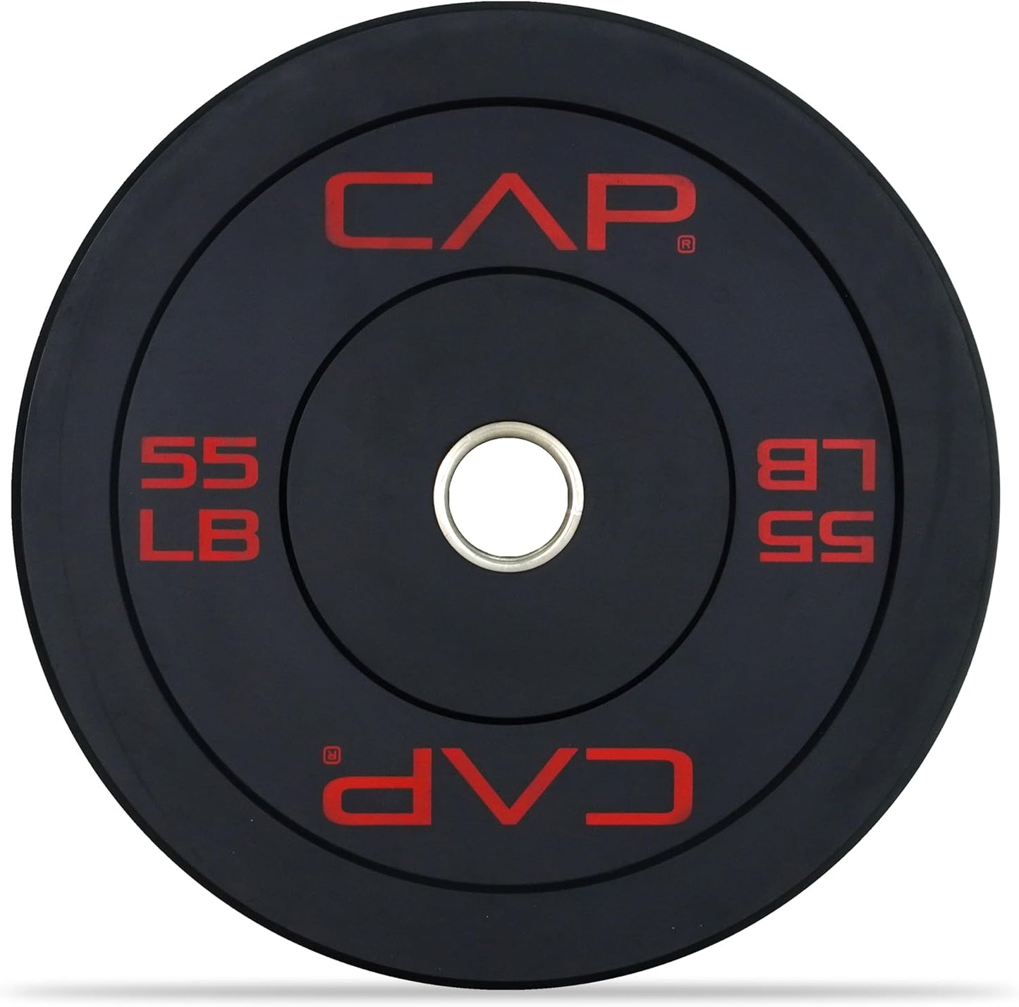 CAP Barbell Rubber Olympic Bumper Plate for Home Gym Use