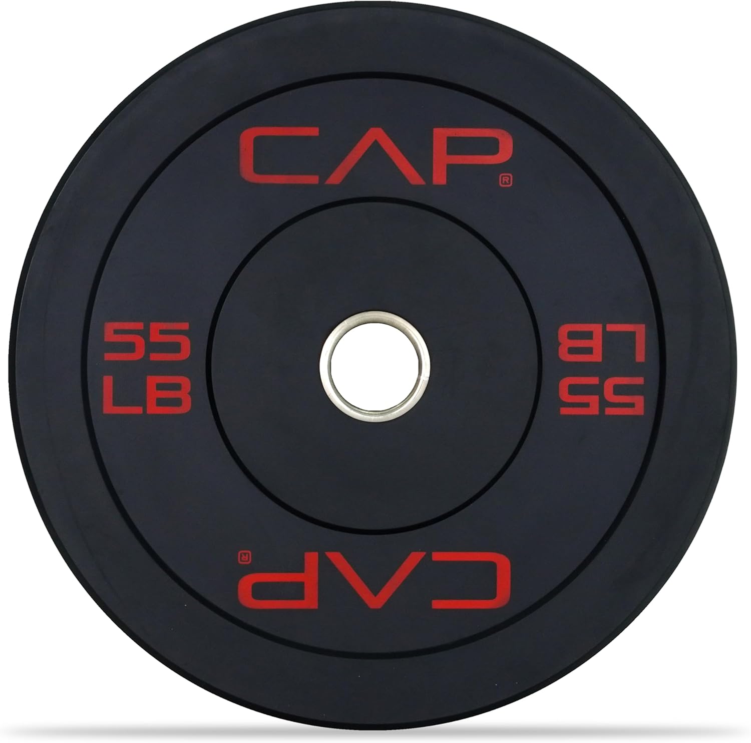 CAP Barbell Rubber Olympic Bumper Plate for Home Gym Use