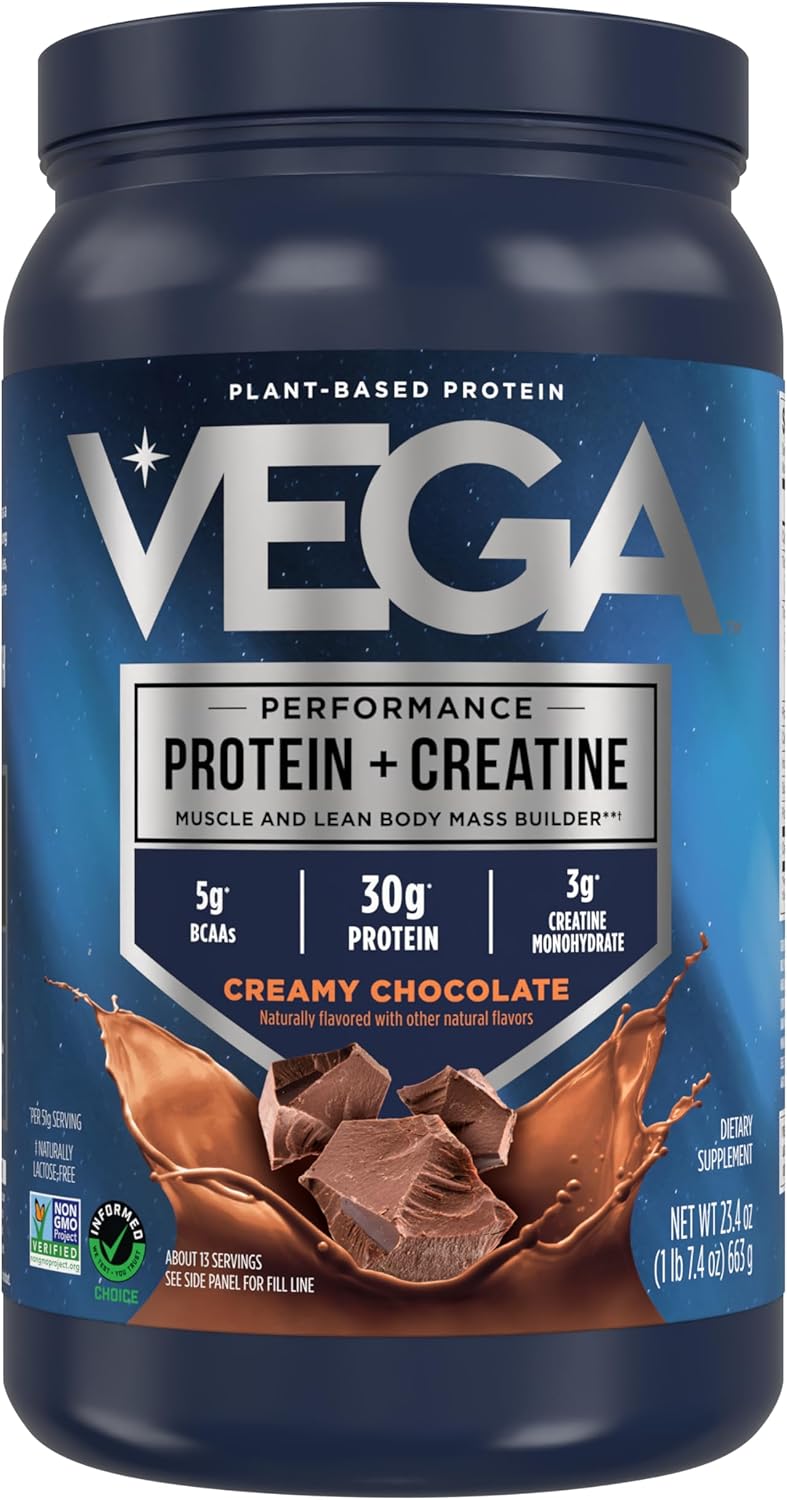 Vega Protein + Creatine for Muscle Growth & Recovery Drink Mix