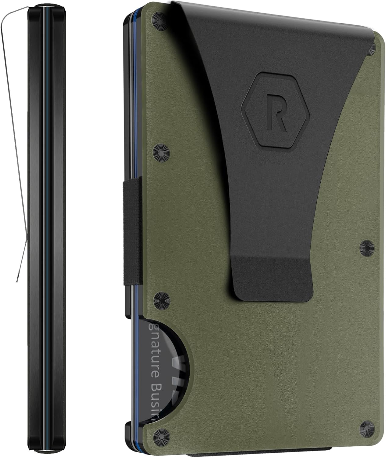 The Ridge Wallet for Men - Slim RFID Protected Front Pocket Wallet