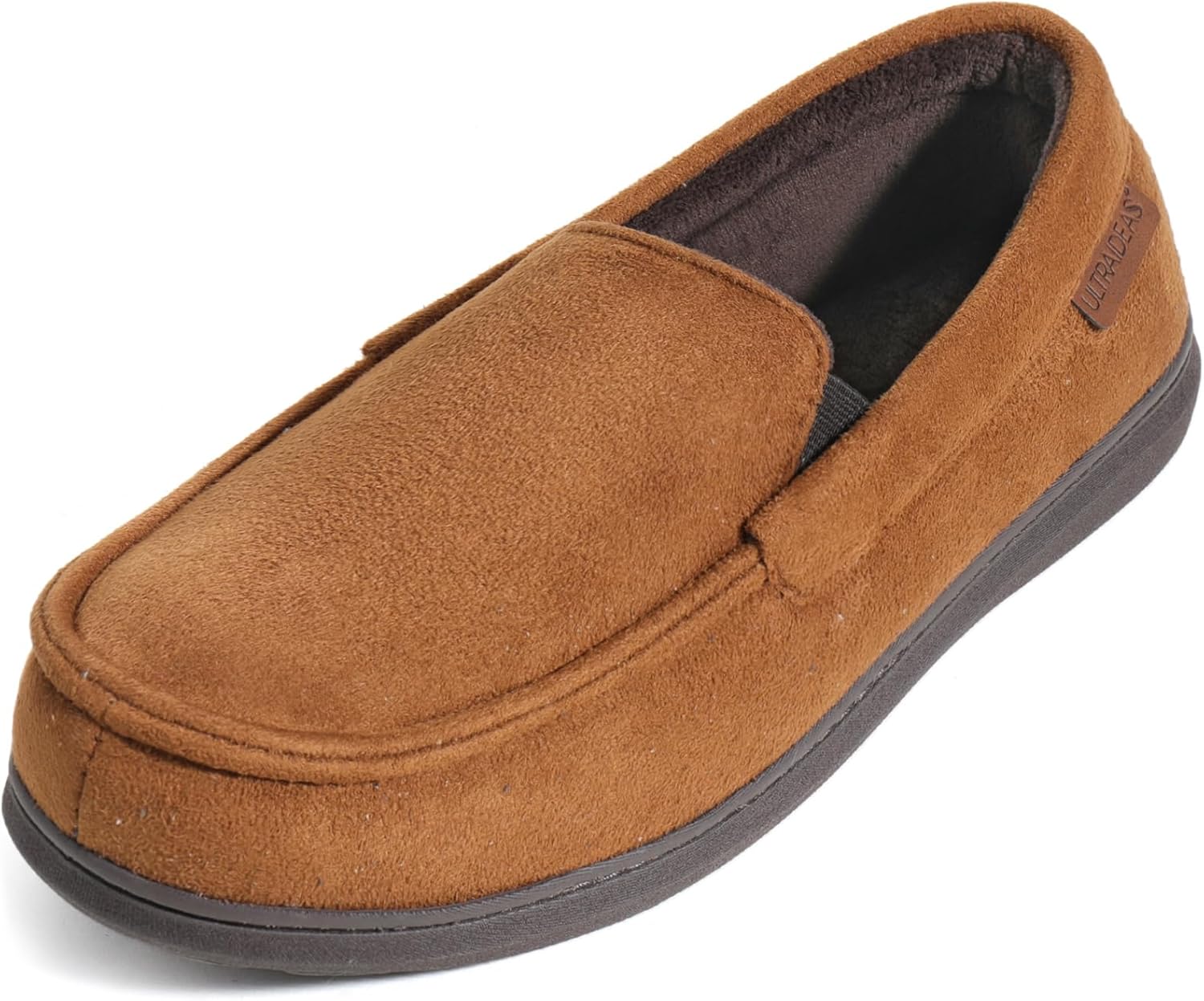 ULTRAIDEAS Men's Carver Slippers with Memory Foam Comfort