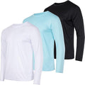 Men's Mesh Quick Dry Long Sleeve T-Shirt for Sun Protection