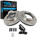 TRQ Front Brake Pad & Rotor Kit Compatible with 1990-2000 K3500