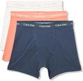 Men's Cotton Stretch Boxer Brief 3-Pack - All-Day Comfort