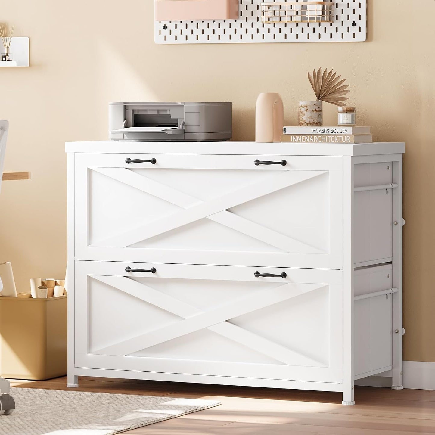 SEDETA 2 Drawer File Cabinet: Organize with Style!