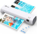 Buyounger 9 Inch Laminator - Hot & Cold, 10 Laminating Sheets Included