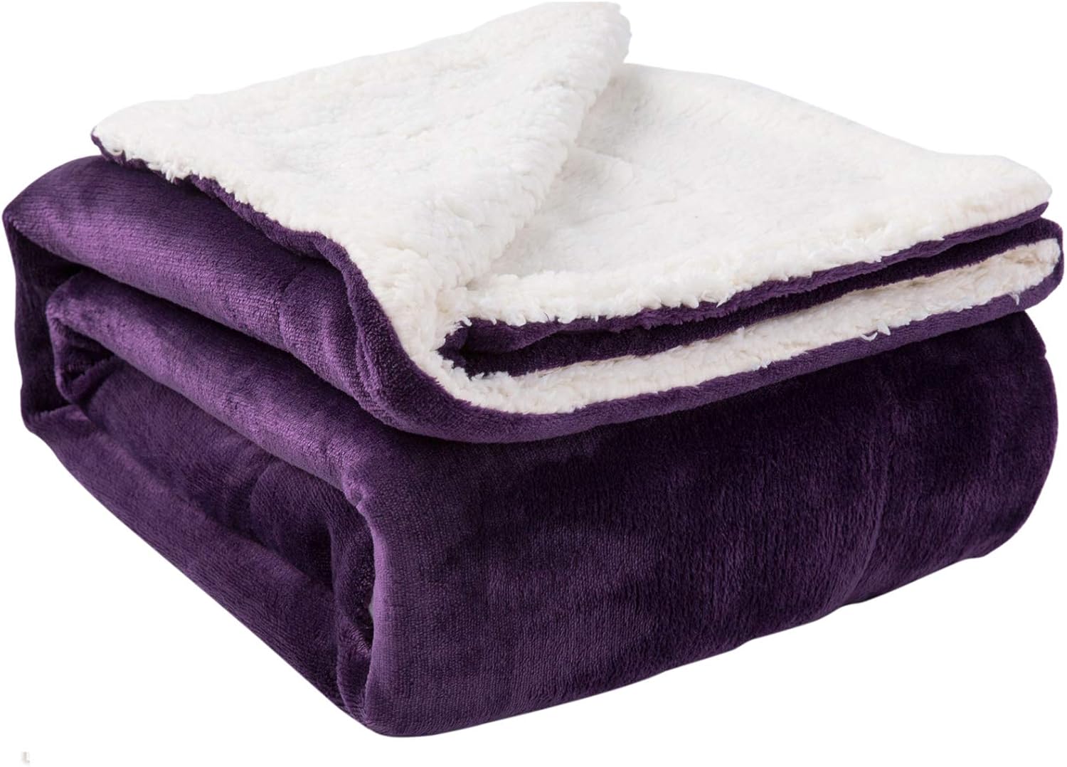 NANPiper Sherpa Blanket - Twin Size Plush Velvet for Winter