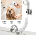 ZCONIEY Sink Faucet Sprayer Attachment for Easy Dog Bathing