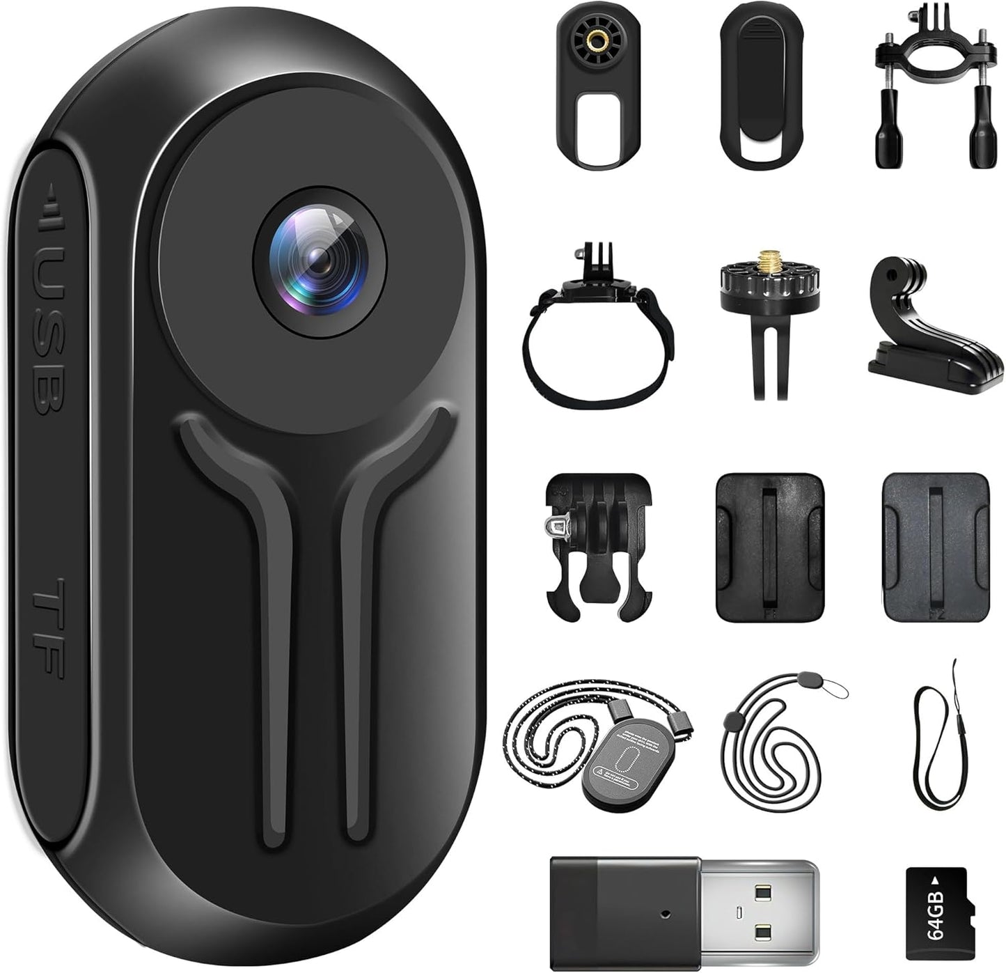 1080P Mini Action Camera for Sports and Travel Adventures