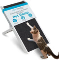 Foldable Wooden Pet Ramp 13in White - Adjustable 3 Heights for Small