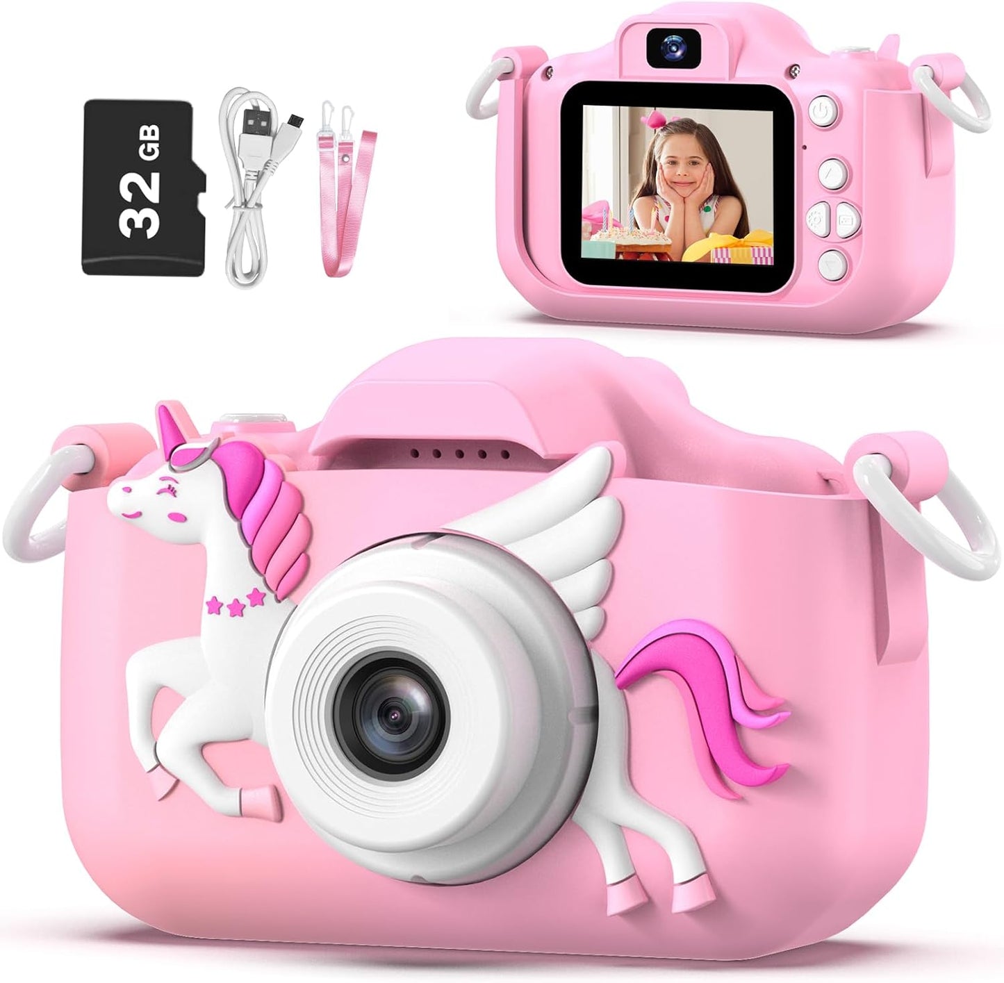 Girls' Adorable Selfie Camera - Perfect Gift!