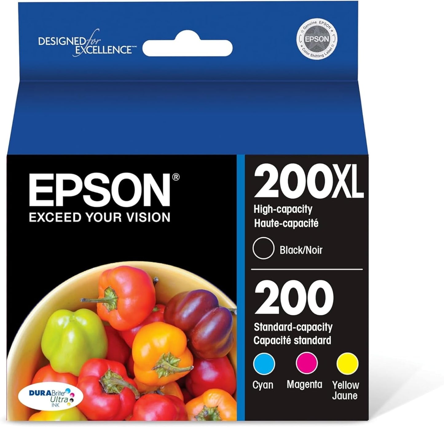 Epson 200 High Capacity Ink - Printer Combo Pack