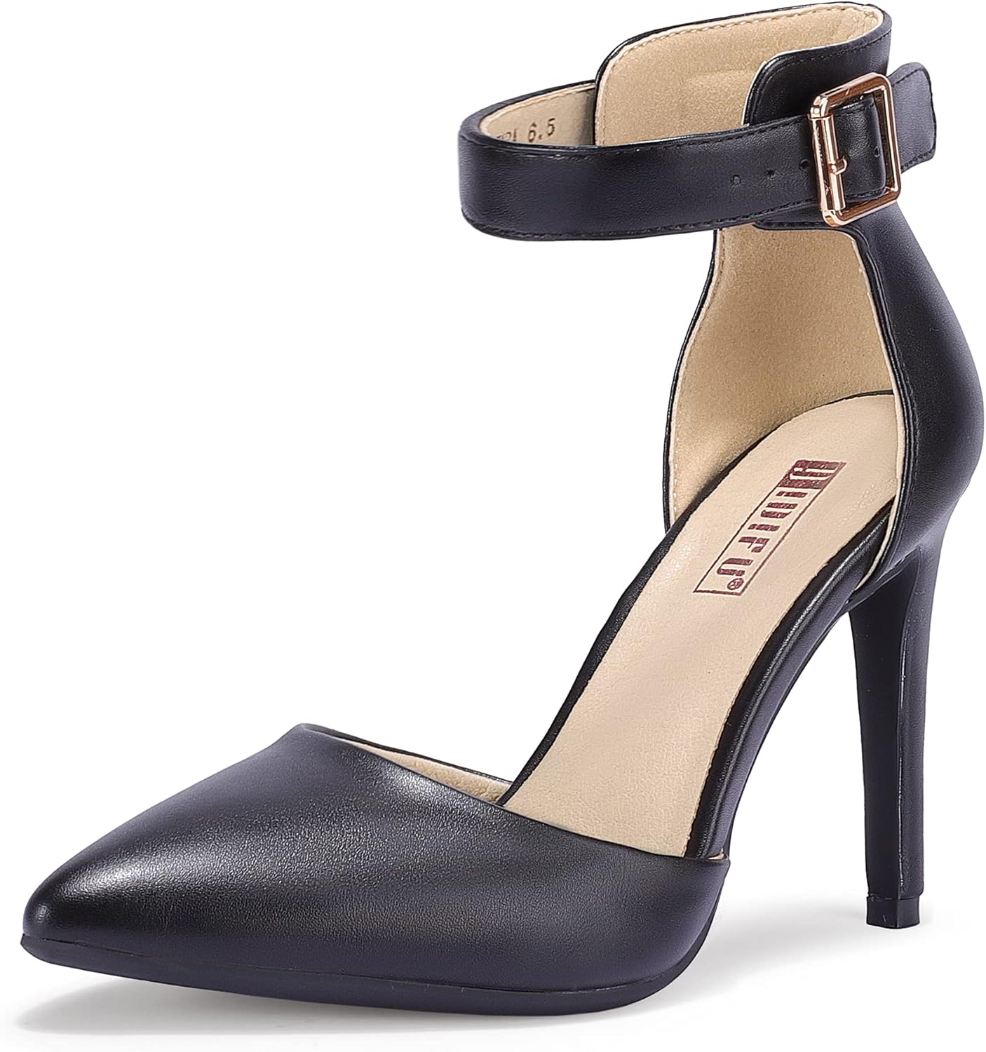 IDIFU Women's High Block Heels Pumps for Dressy Occasions