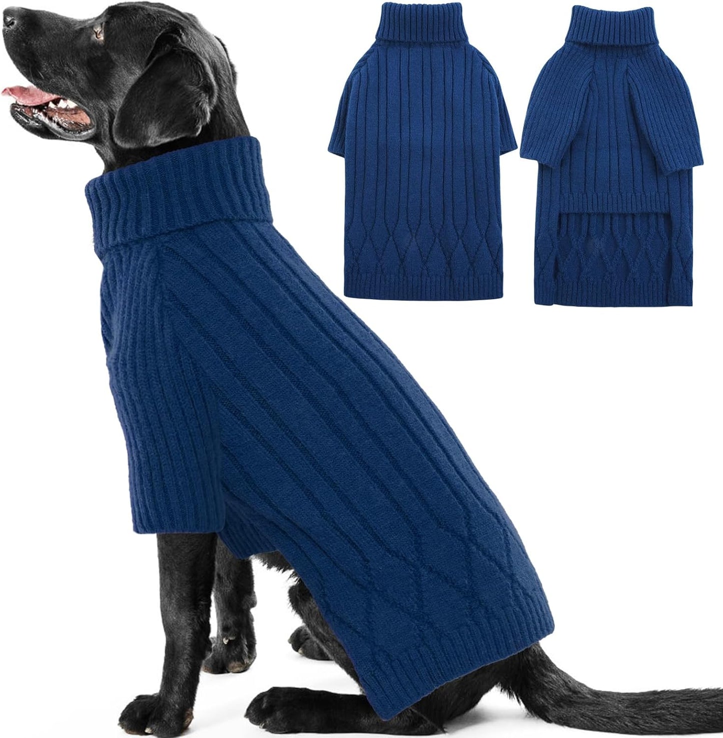 Large Breed Dog Sweaters for Winter and Fall Comfort