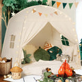 Sumbababy Large Teepee Tent for Kids - Spacious Indoor Playhouse
