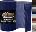 Drawer and Shelf Liner Navy Blue 12in x 30ft - Strong Non-Adhesive