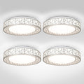 ASD 14 in LED Flush Mount Ceiling Light Fixture - Dimmable 5CCT