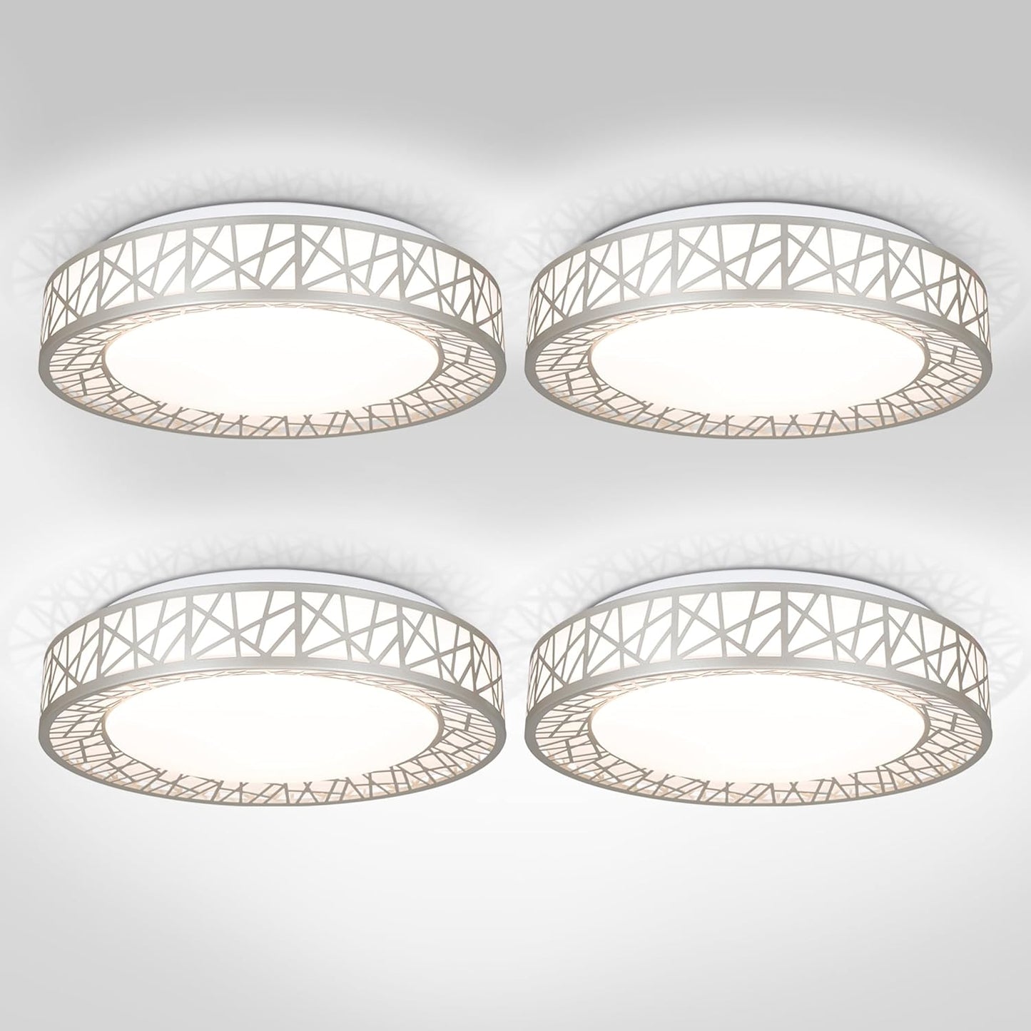 ASD 14 Inch LED Flush Mount Ceiling Light Fixture for Home