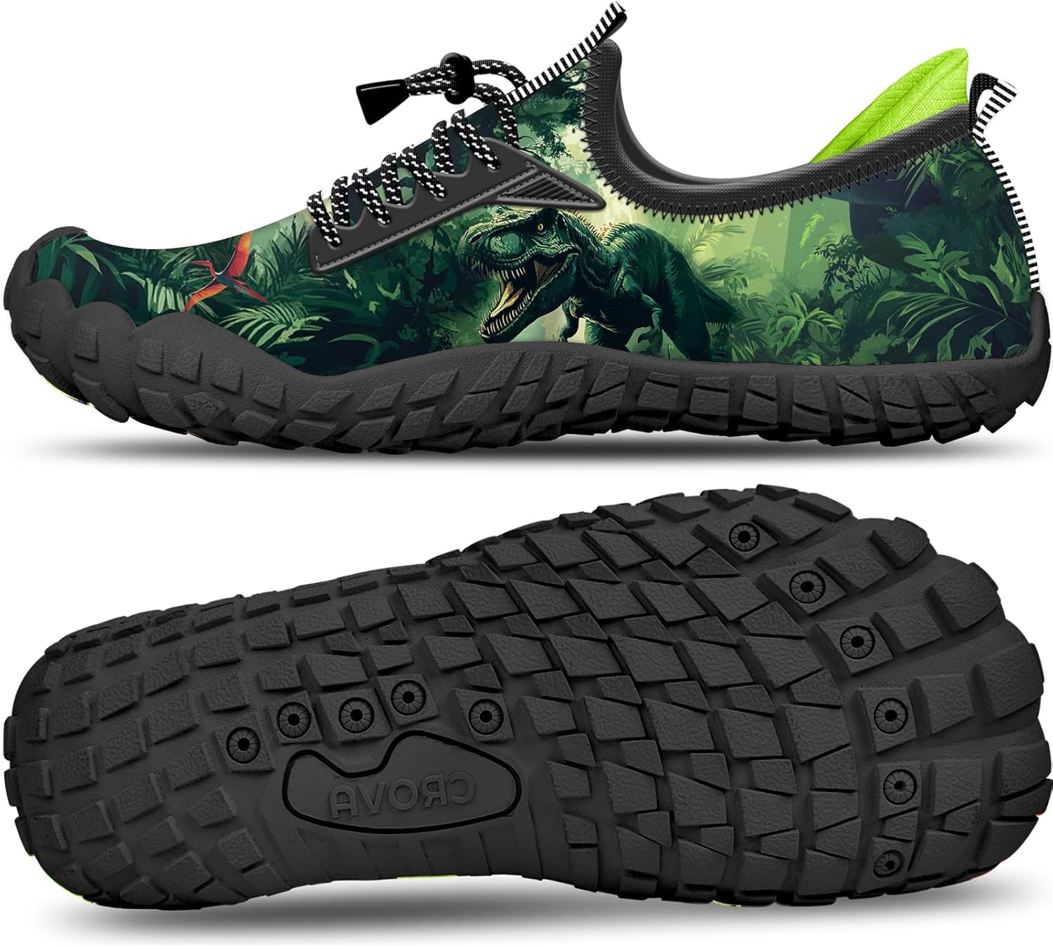 Built-in Heel Grips Water Shoes for Kids Hiking and Swimming