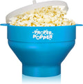 Microwave Popcorn Popper Silicone Bowl - Collapsible, BPA Free