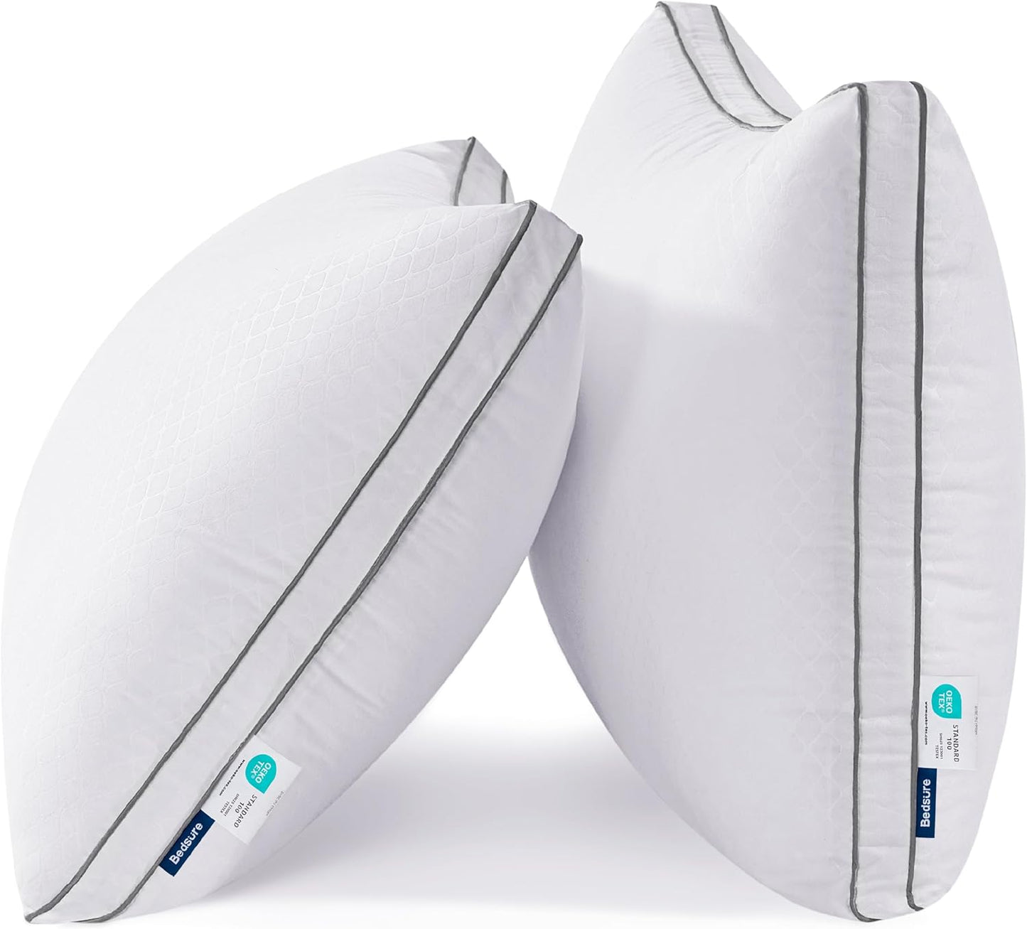 Fluffy Bed Pillows for Sleeping - Optimal Support & Comfort