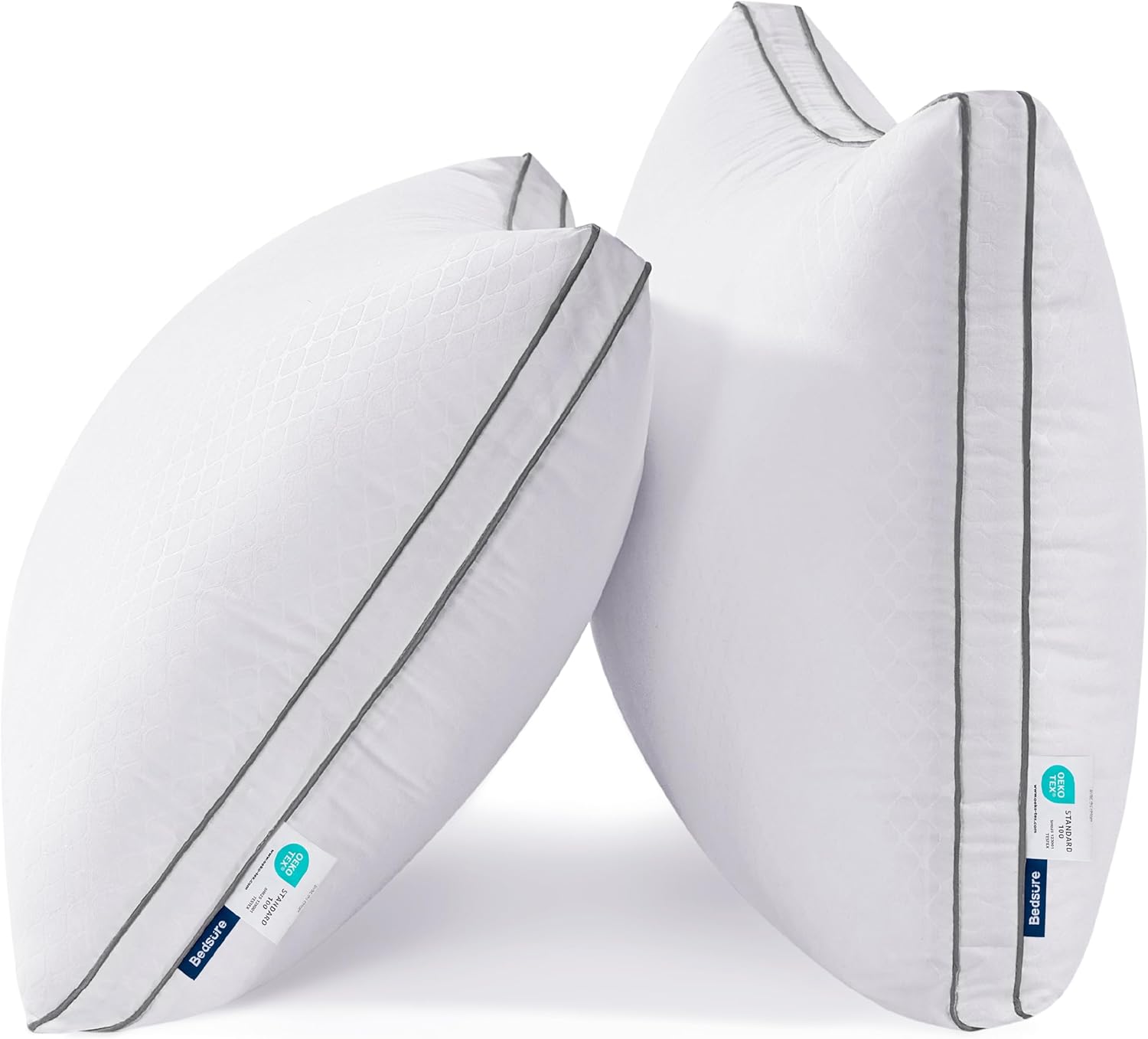 Fluffy Bed Pillows for Sleeping - Optimal Support & Comfort