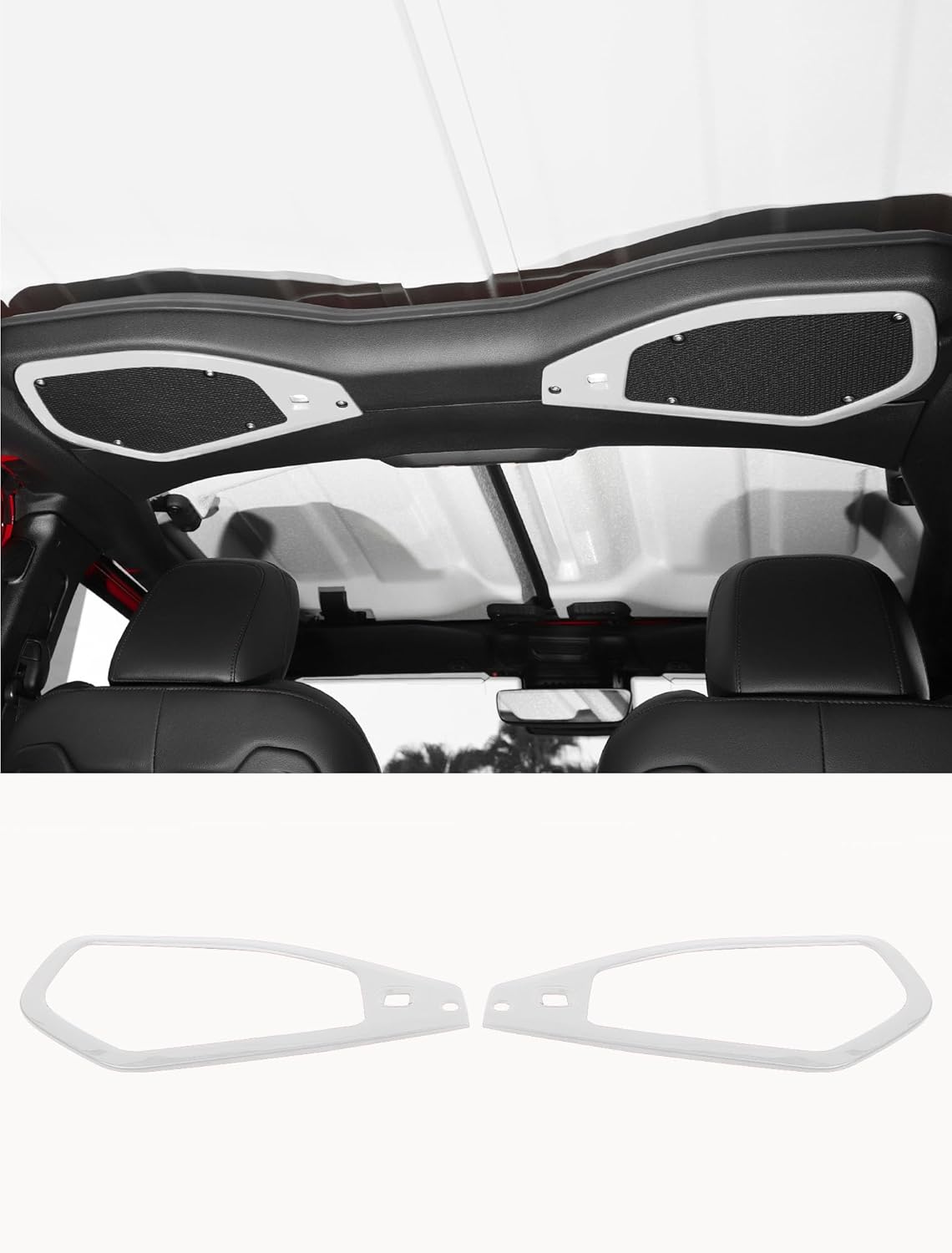 Savadicar White Soundbar Trim: Elevate Your Jeep