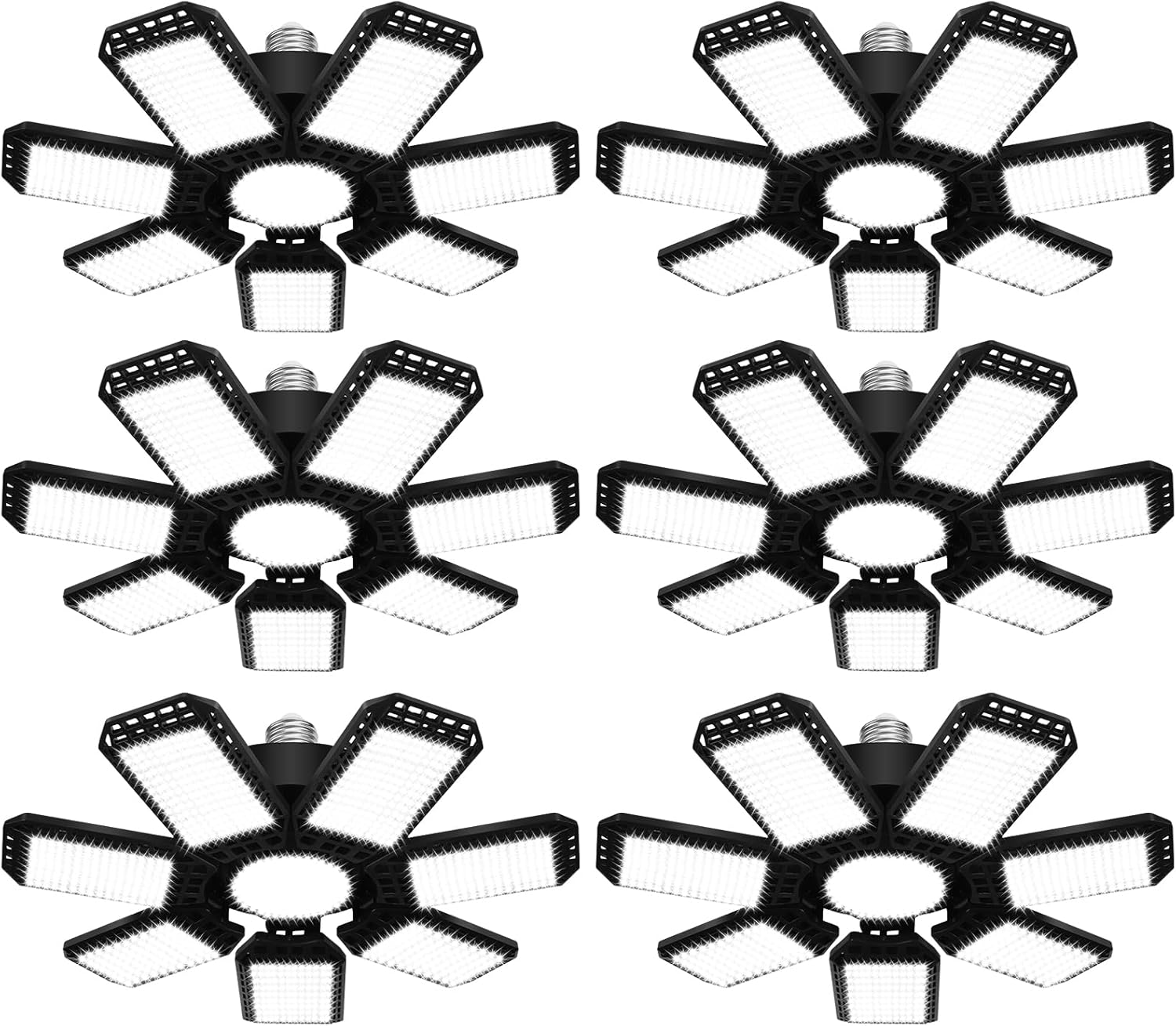 240W Ultra Bright LED Garage Lights with Deformable Panels