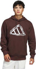 adidas Men's Big Logo Graphic Hoodie - Bold Comfort for Everyday