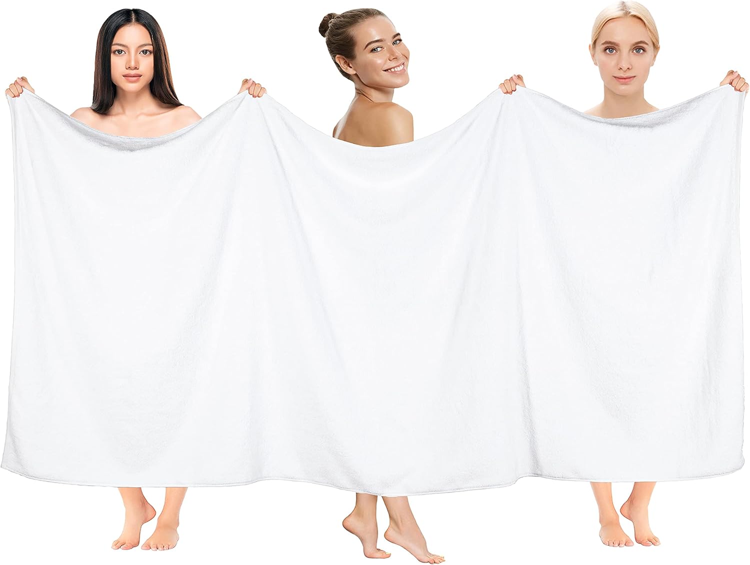 Oversized 100% Cotton Bath Sheet 40x80 for Luxury Comfort