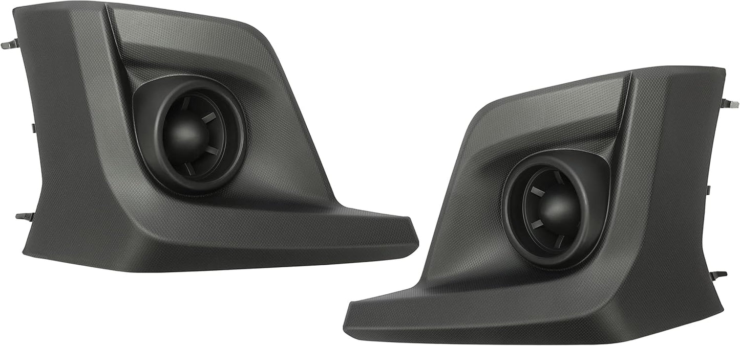 Kojem Fog Light Bezel for 2018-2020 Subaru Crosstrek - Durable Trim