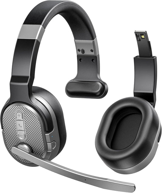 Trucker Bluetooth Headset with Noise Cancelling Microphone