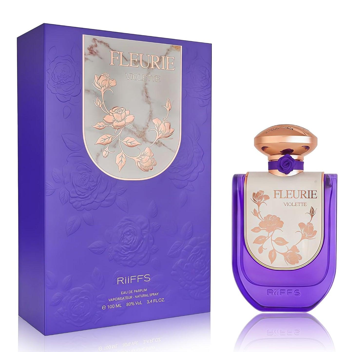 Riiffs Fleurie Violet Women's Gourmand Perfume - 24H Longevity