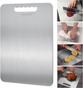 Titanium Cutting Board For Kitchen Double Side Food Grade - Durable