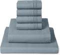 Mellanni Queen Sheet Set - 6-Piece Iconic Collection Bedding - Spa
